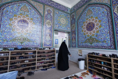 نمای بیرونی مسجد قسمت خواهران